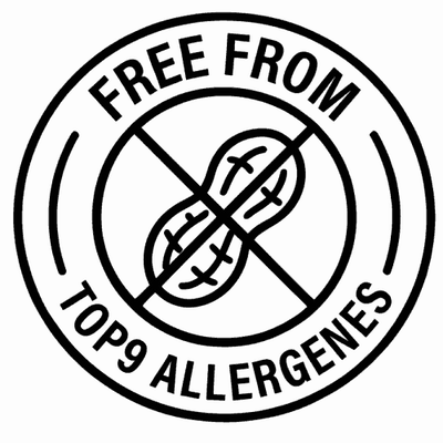 FREE FROM TOP-9 ALLERGENS
